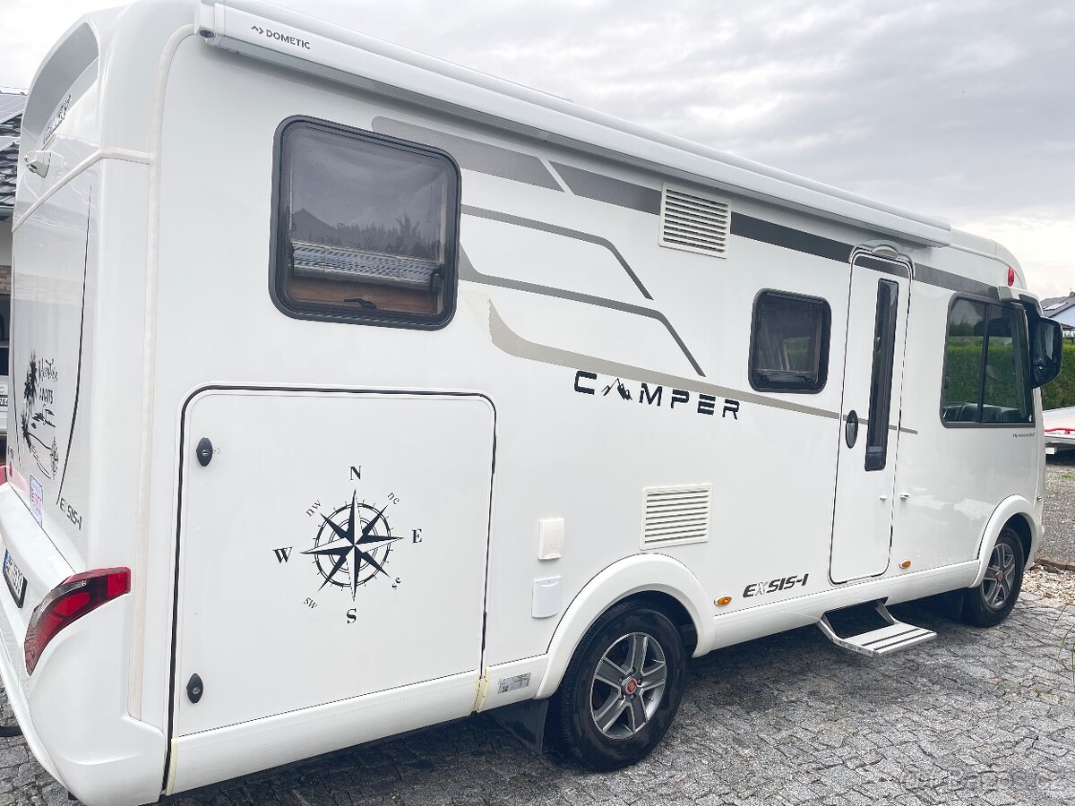 prodám integrovaný obytný automobil Hymer EX 474,r.v.2019