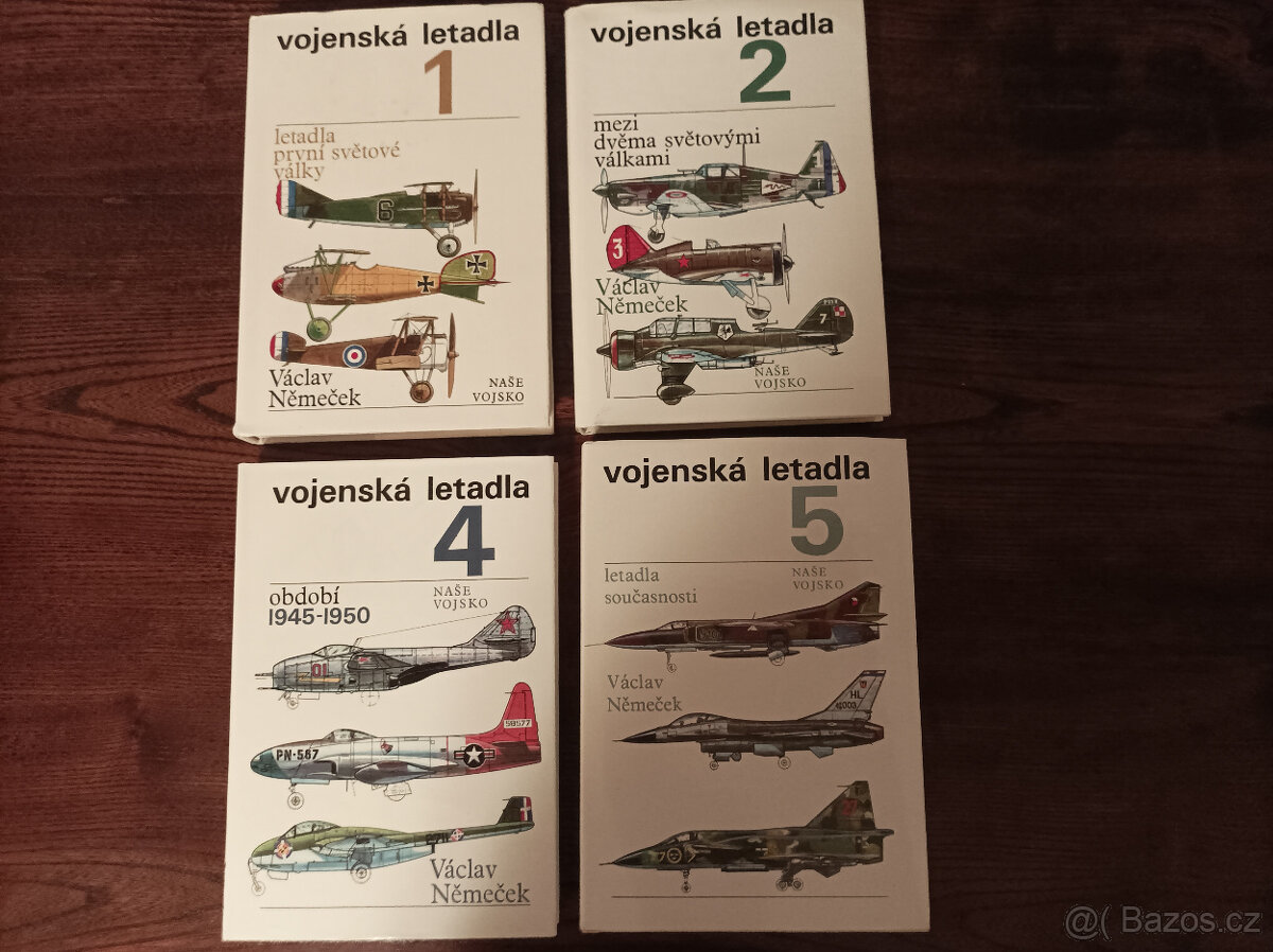 Vojenská letadla 1,2,4,5