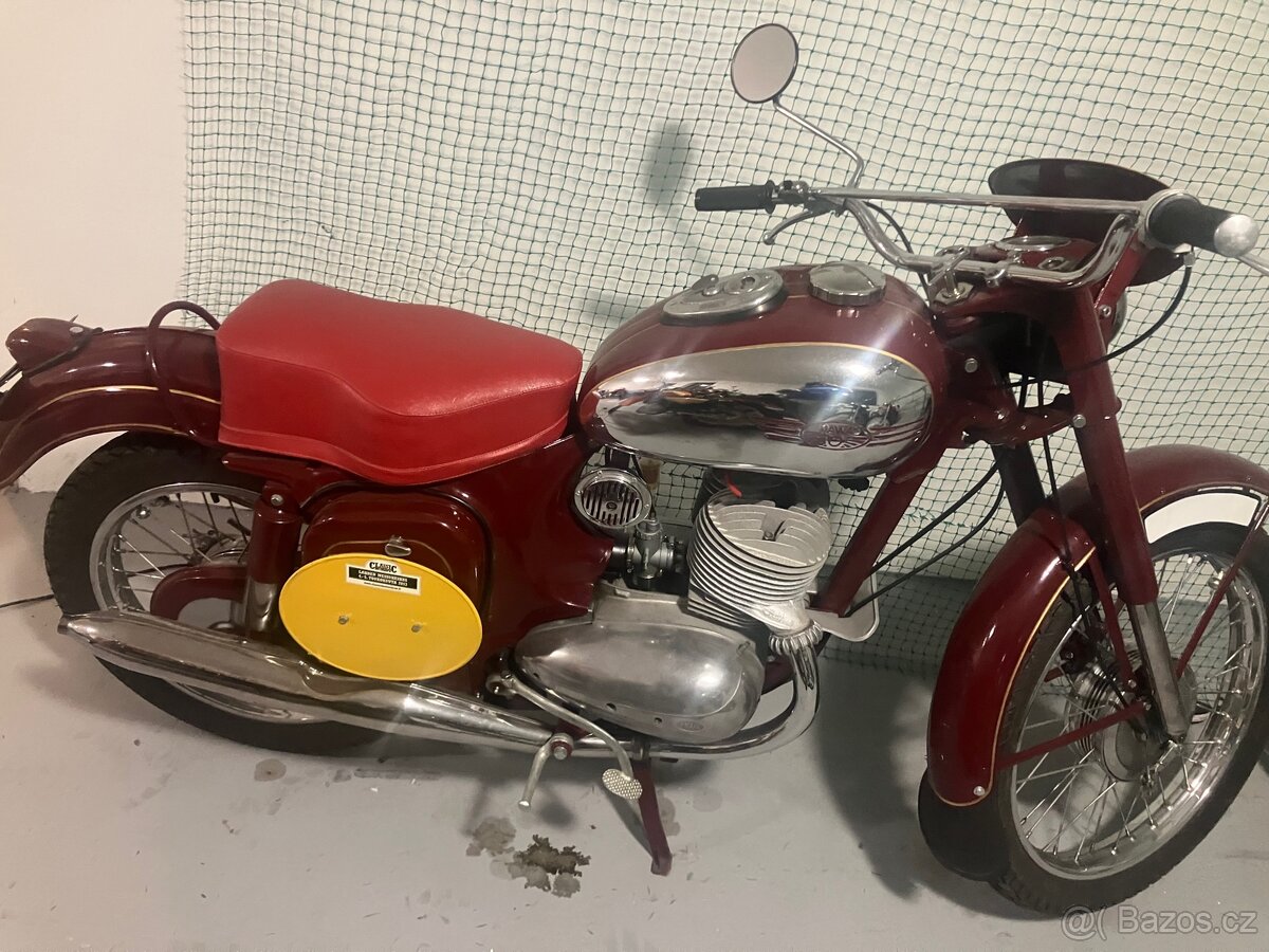 Jawa 350 Libeňák s doklady