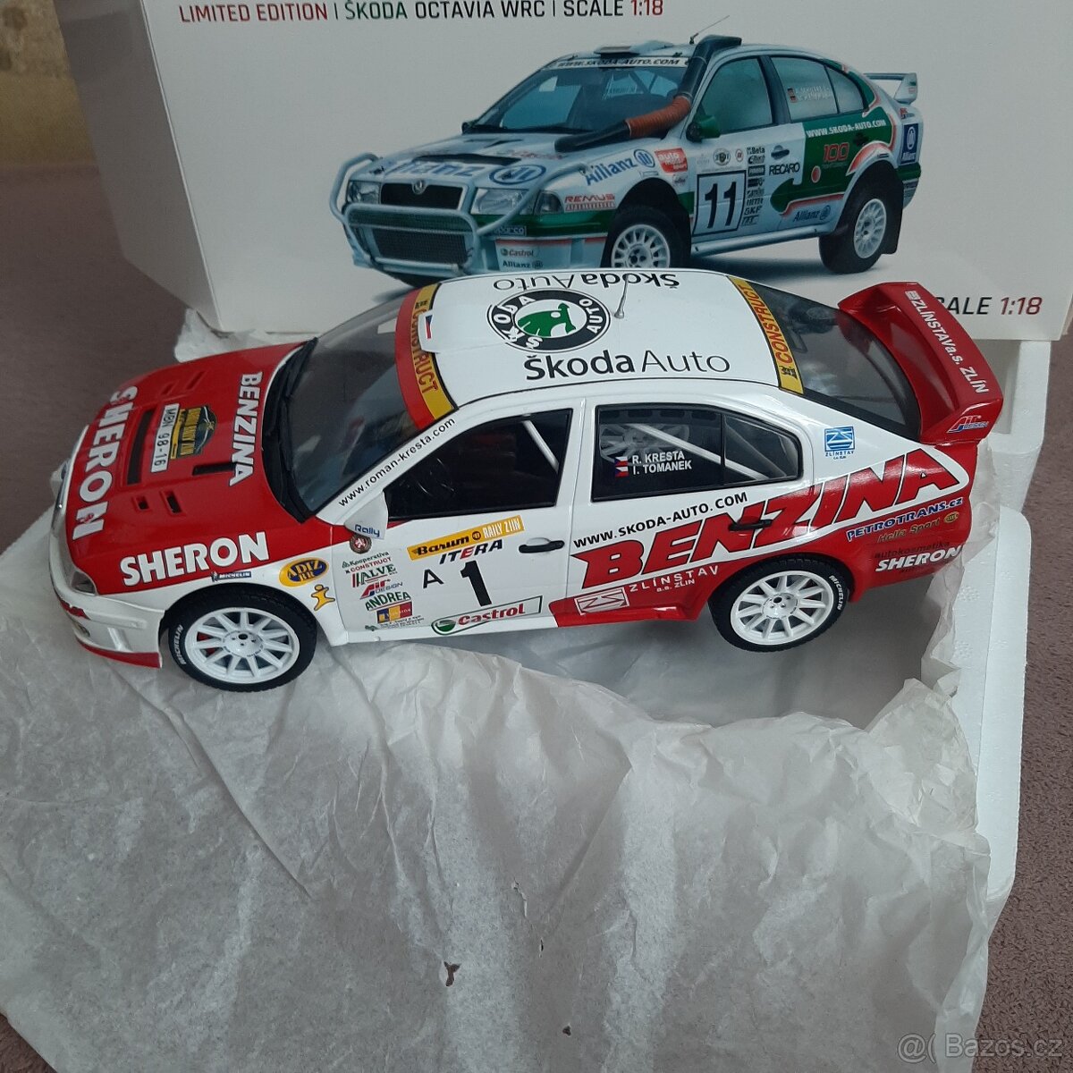 1:18 Octavia wrc ,R5 ,130RS ,130LR Foxtoys