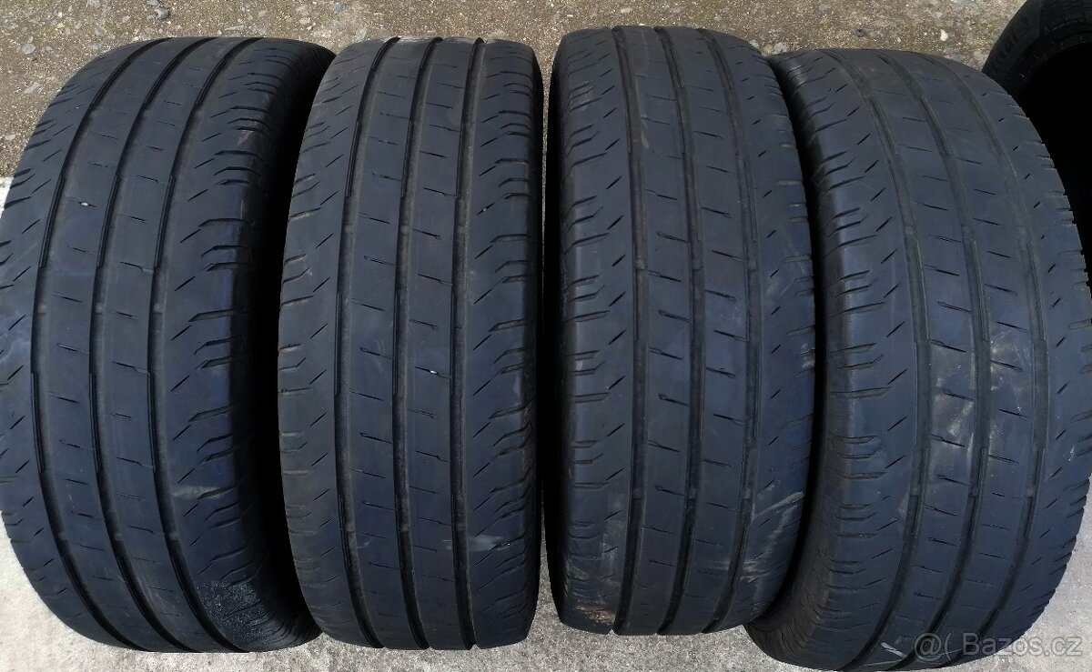 Použité letní užitkové pneumatiky Continental 235/65 R16C