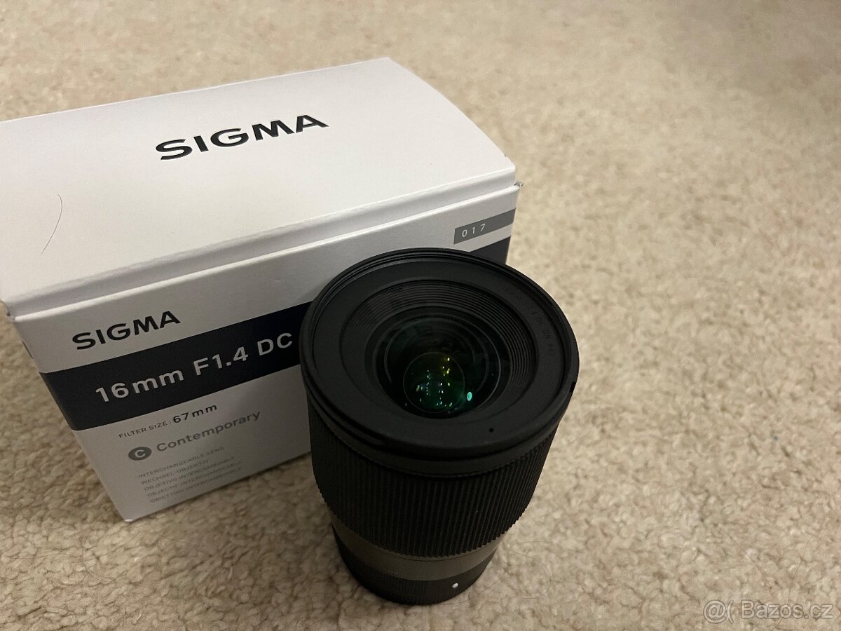 Signa 16mm F1.4 DC DN Sony E