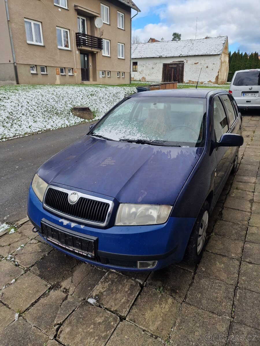 Škoda Fabia I, Combi, 1.4 Mpi. Nepojizdna