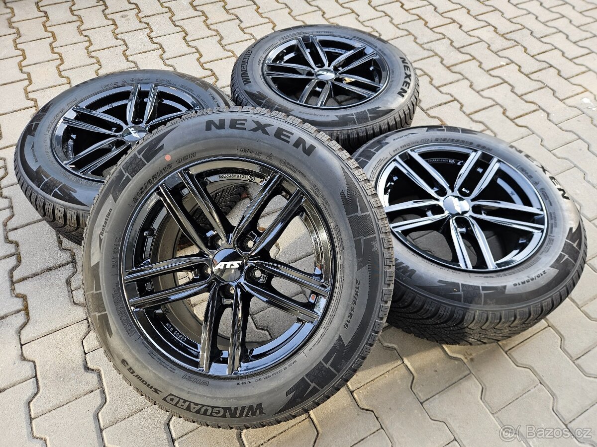 Alu ATS 5x112 Zimní Nexen 215/65/16 - Zánovní