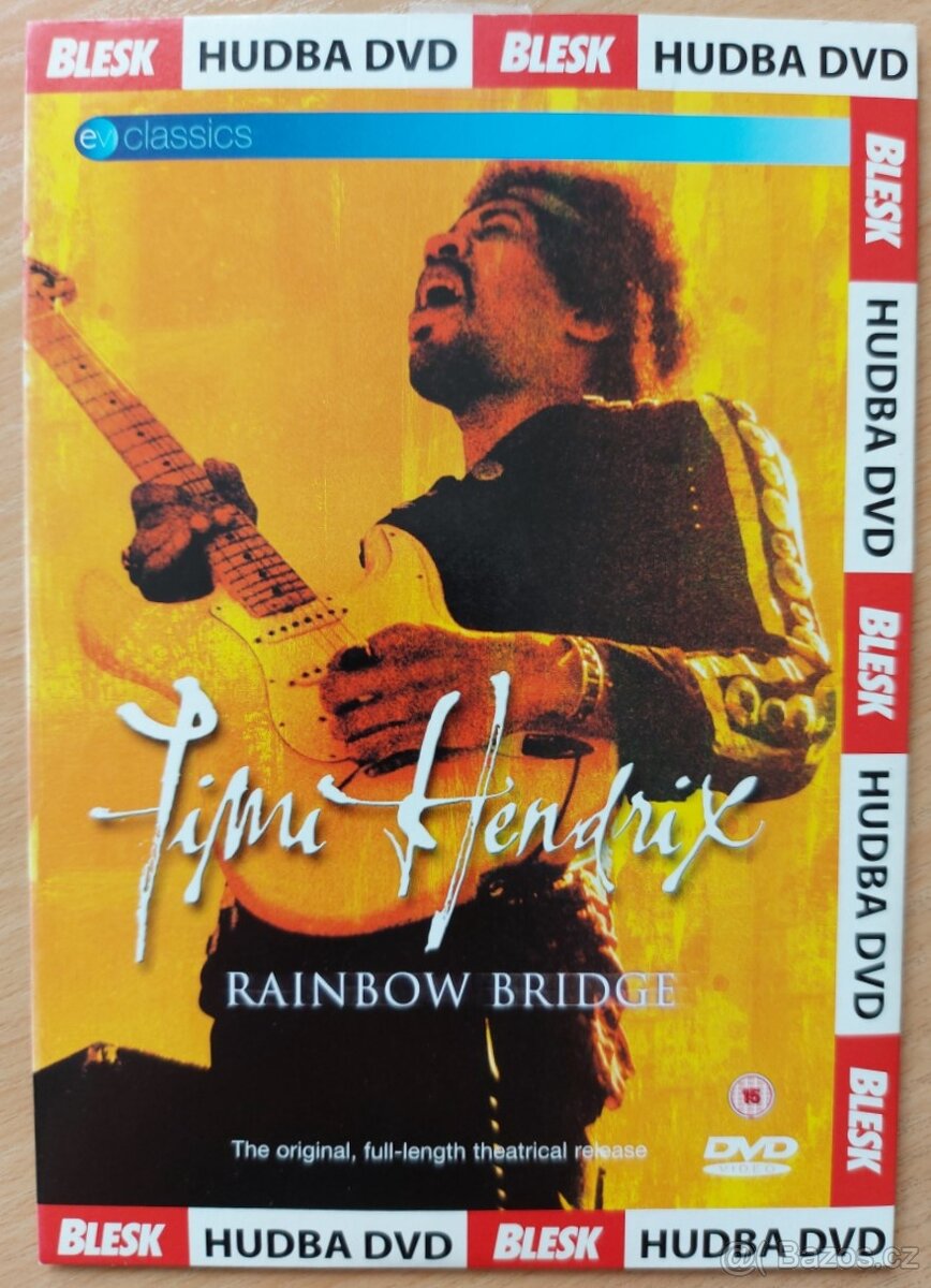 DVD - JIMI HENDRIX - RAINBOW BRIDGE  (1970)