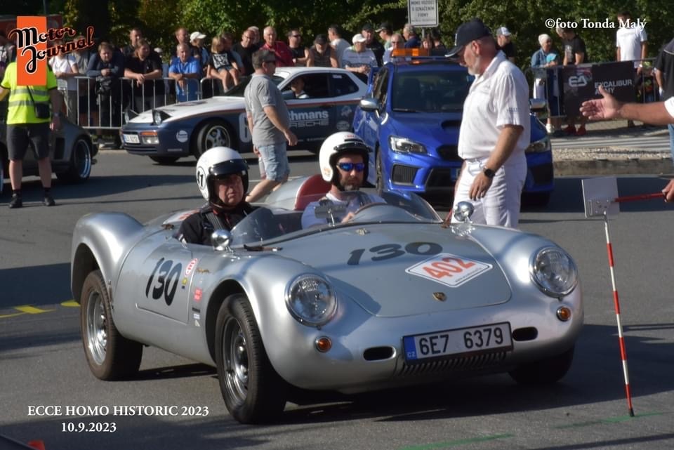 Porsche 550 - replica s díly Škoda 130 Rapid/Alfa Romeo