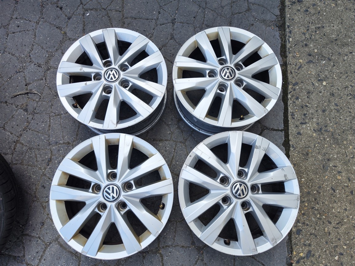 16"alu sada disků Clayton 5x120 origo VW T6 T5 Multivan