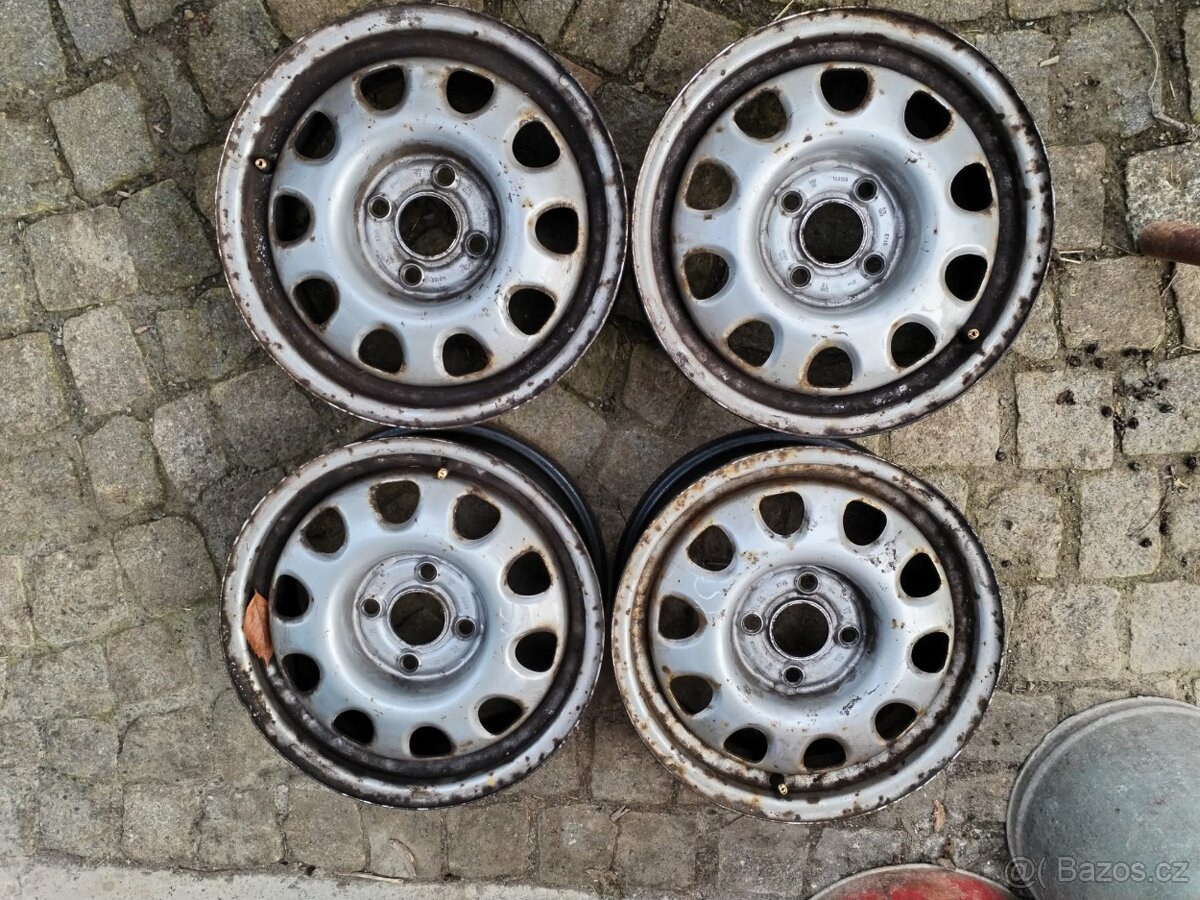 disky 4x100 R14 VW GOLF 3