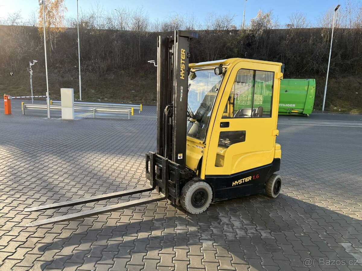 Vysokozdvižný vozík HYSTER 1.6t - nová baterie