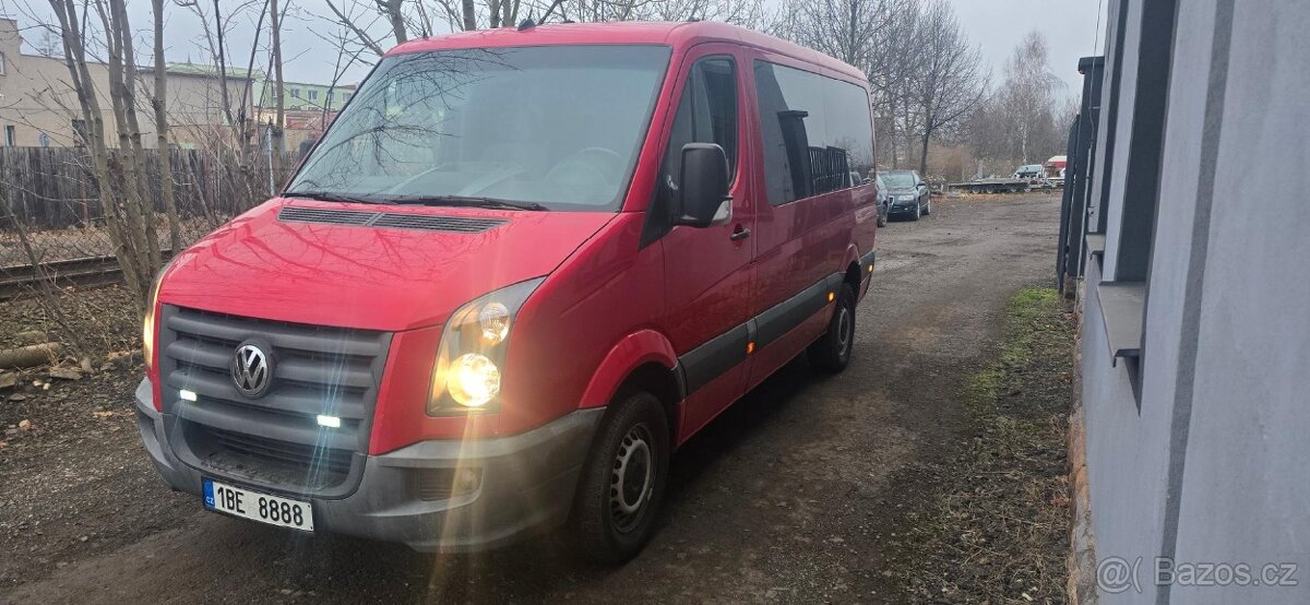 VW Crafter 2.5TDI 120KW rok -2010 9-míst