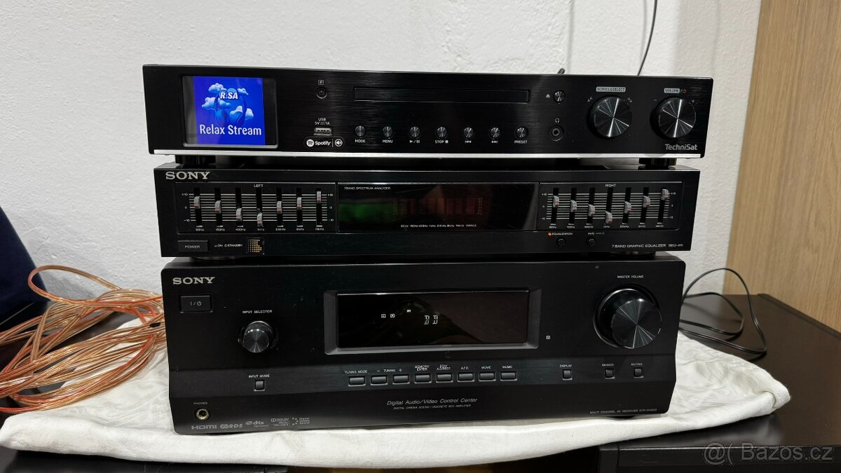 SONY STR-DH500, SEQ-411 a Technisat DigiRadio 140