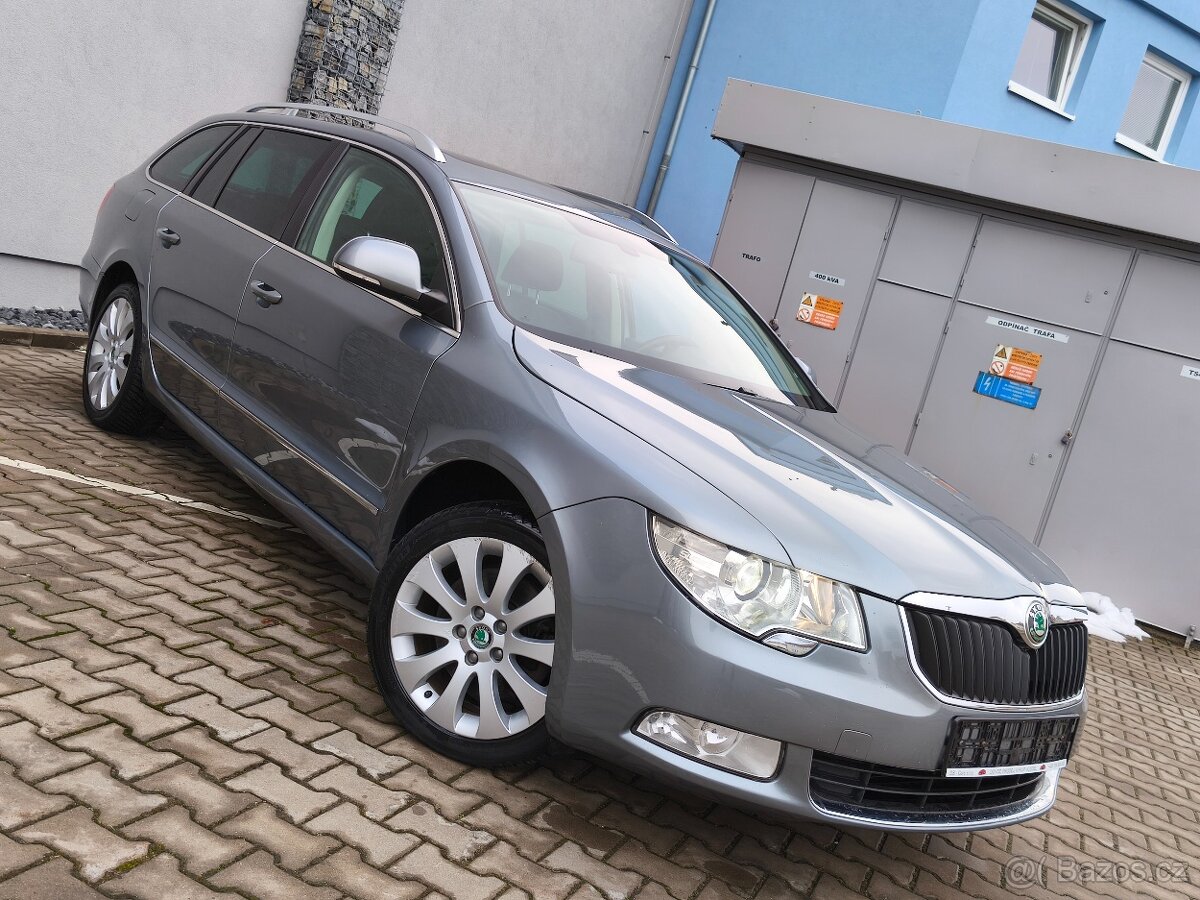 Škoda Superb II 2.0TDi 125kw CFGB,234TKM,2xklíč,Elegance+