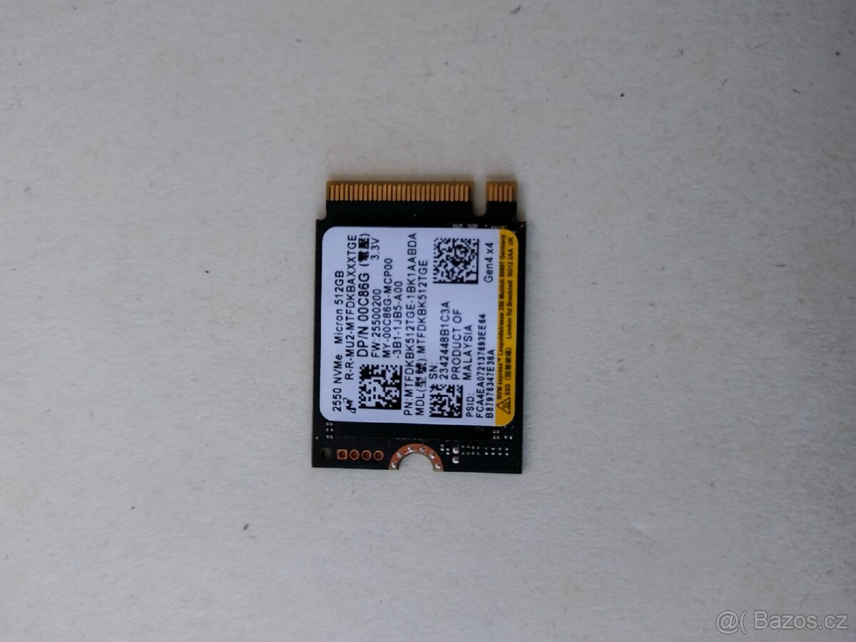 512gb ssd nové