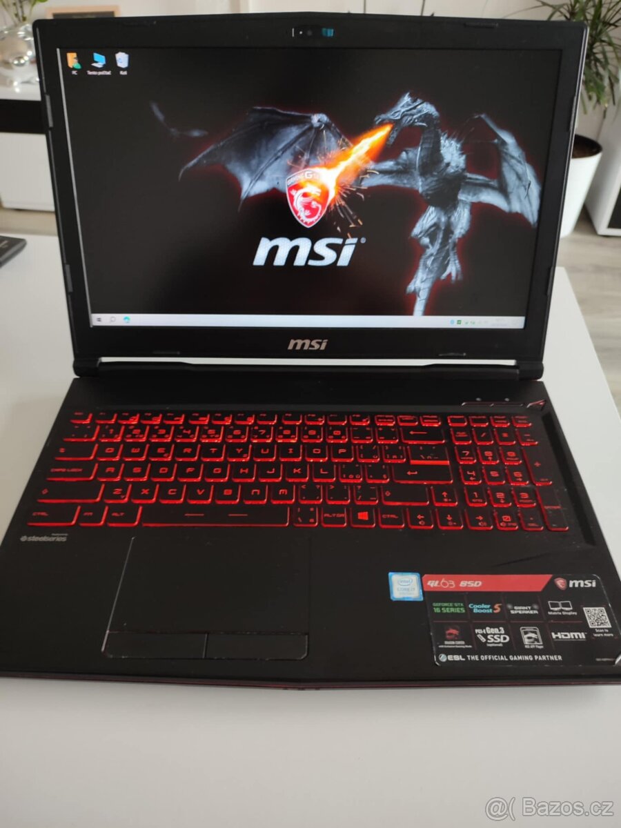 MSI GL63 8SD