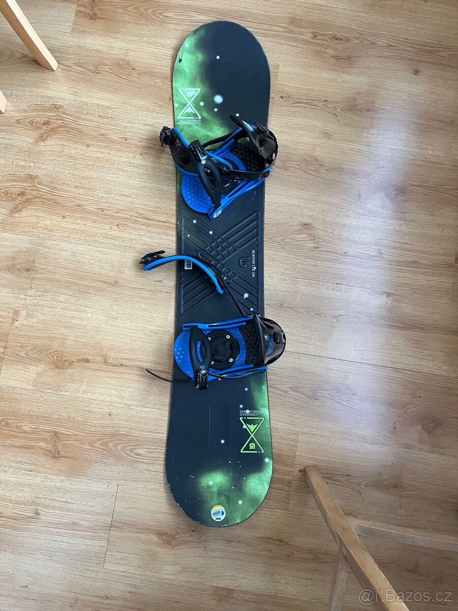 Prodám snowboard BURTON s vázáním