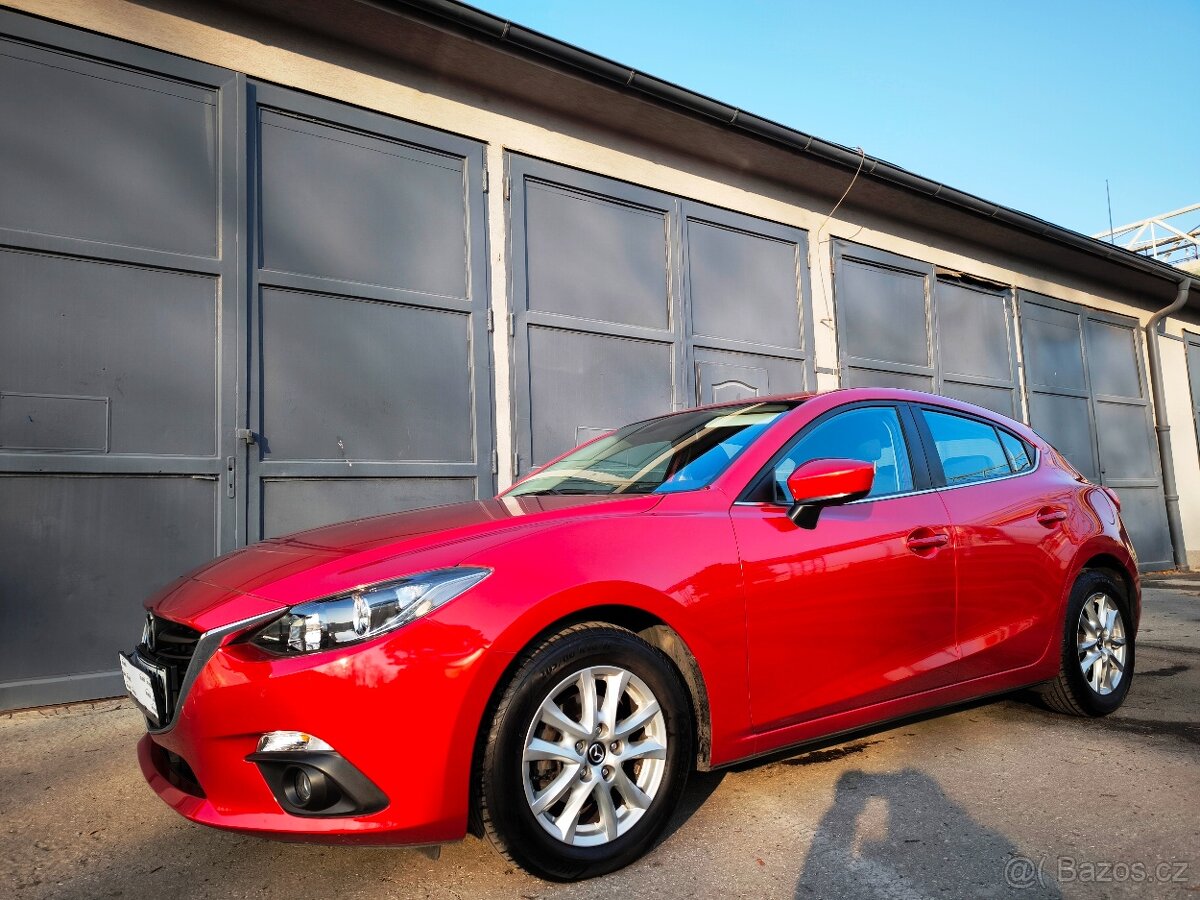 Mazda 3 1.5SkyACTIVE/74kW  1.maj., ČR, serviska 