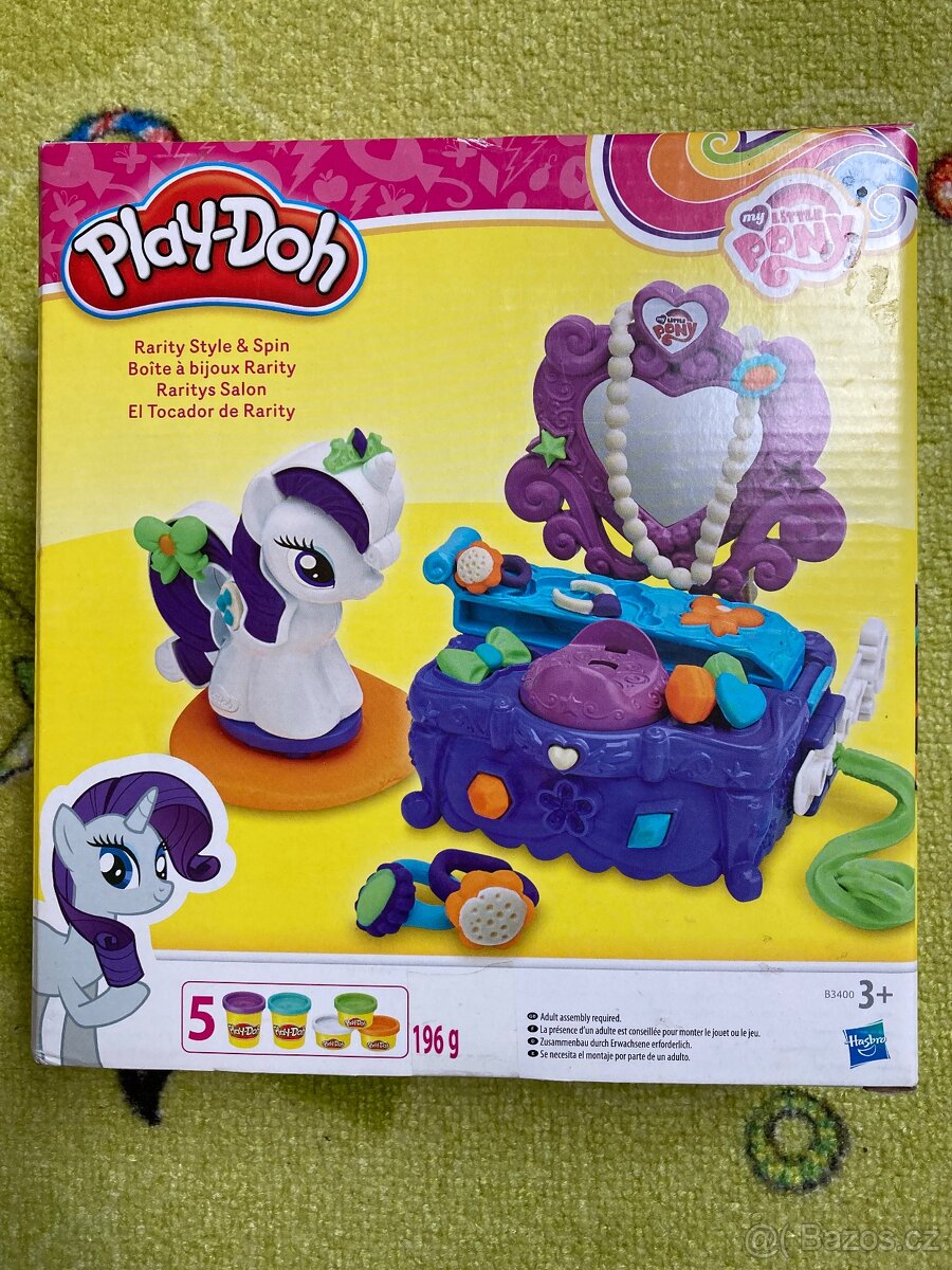 Play-Doh My Little Pony Rarity šperkovnice