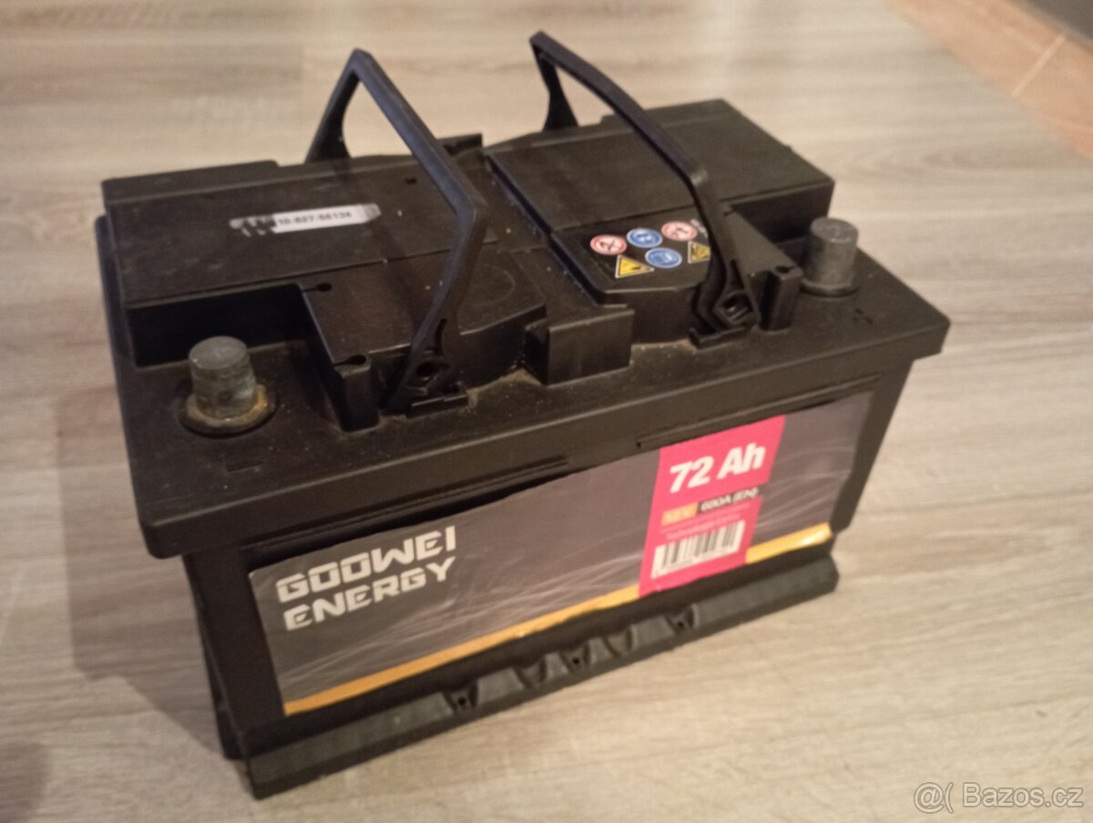 Autobaterie 72AH 12V Goowei Energy