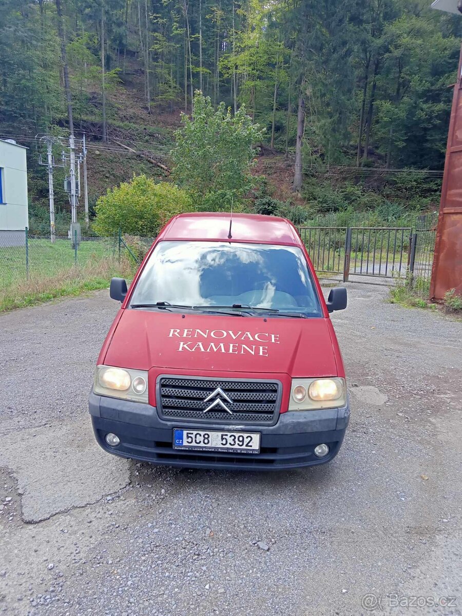 Citroen Jumpy,2.0hdi,tažné,bez STK