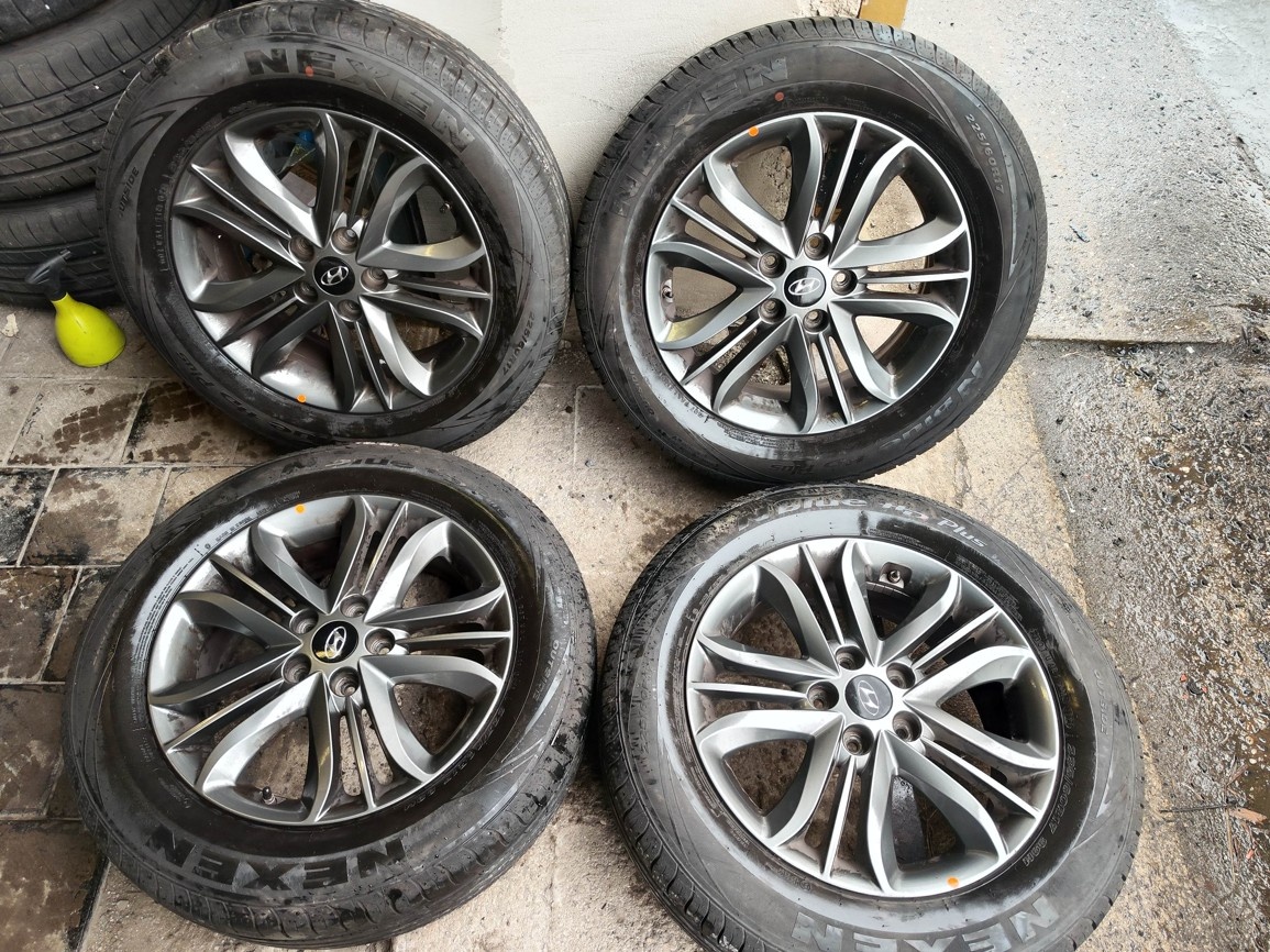 17"letní alu sada 5x114 origo Hyundai iX35 Tucson iX20