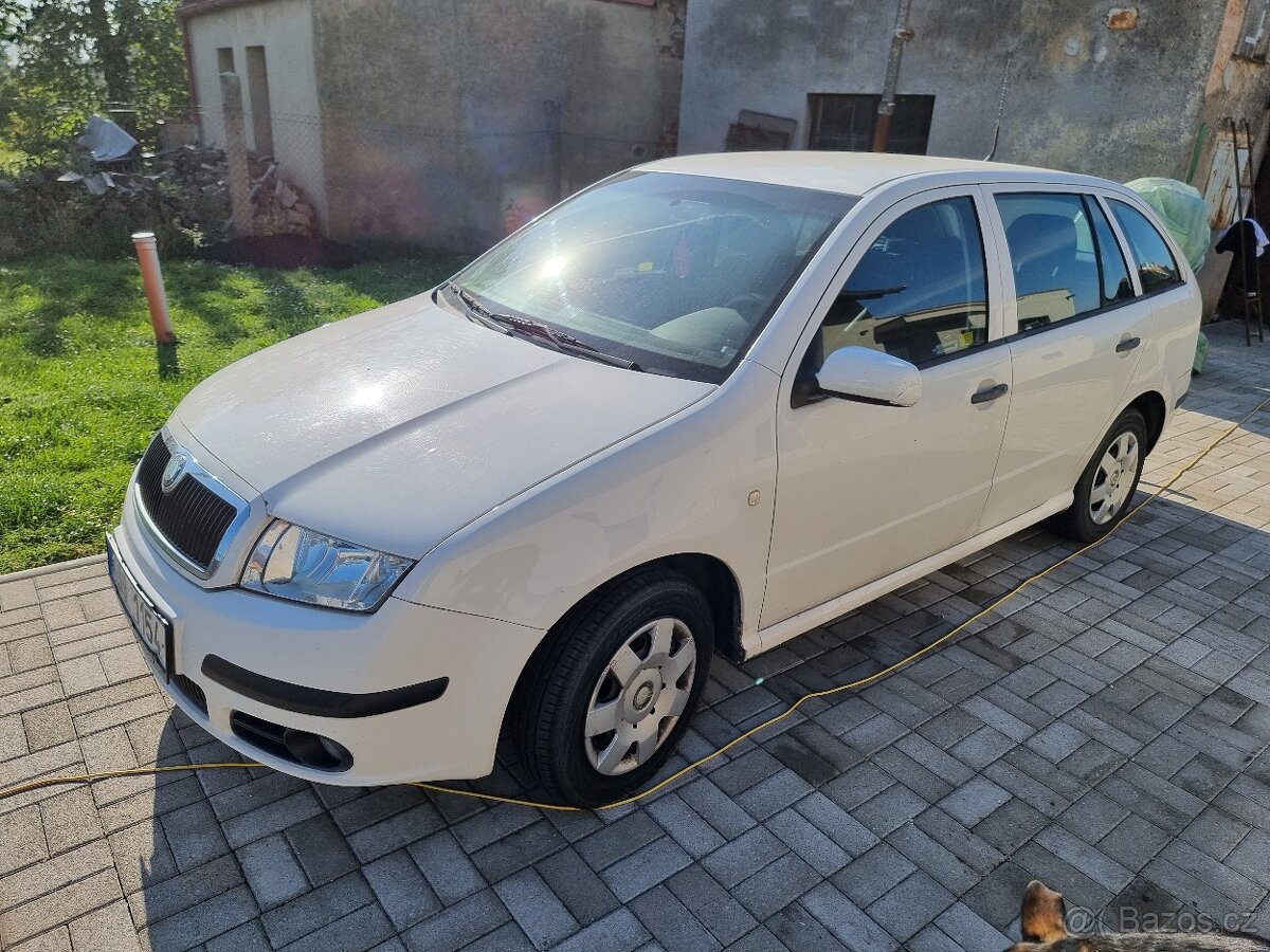 Škoda Fabia I combi 1.4TDI 55kW, tažné