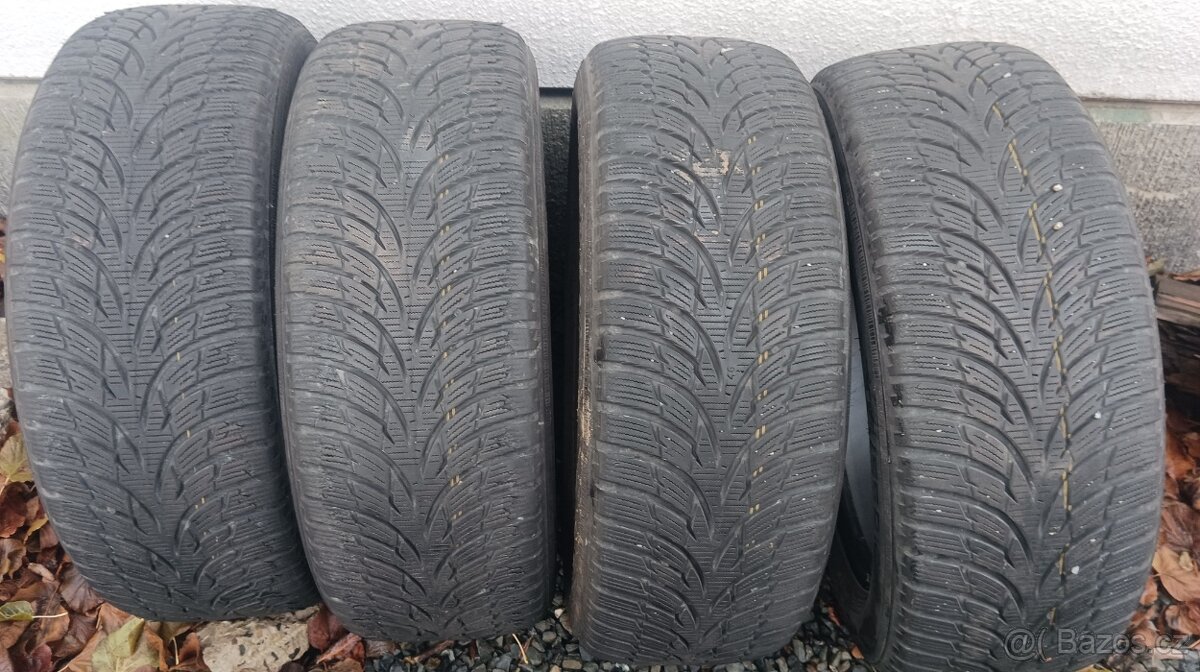 2+2 205/55 R16 91T Nokian WR d3, zimní pneumatiky, hloubka d