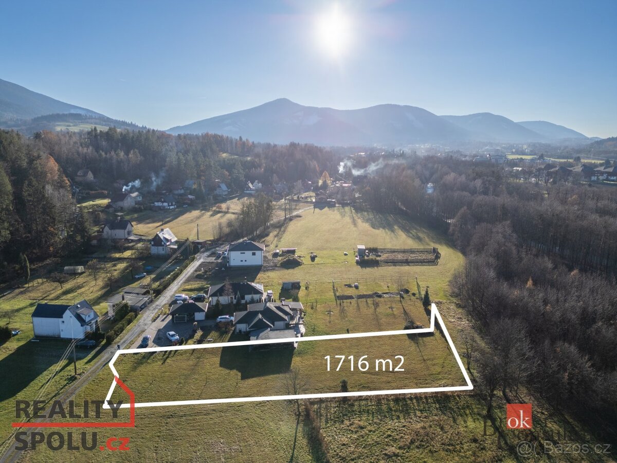 Prodej, pozemky/bydlení, 1716 m2, 73912 Čeladná, Frýdek-Míst