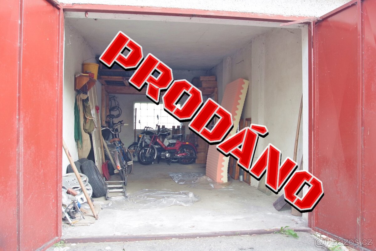 Prodej garáže 22 m² Nová Bystřice