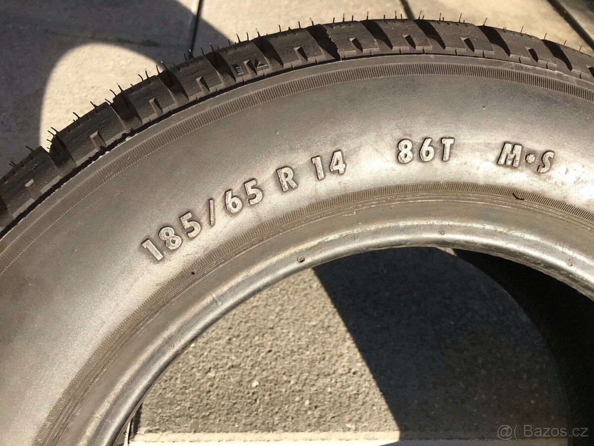 pneu  185/65  R 14 zimní