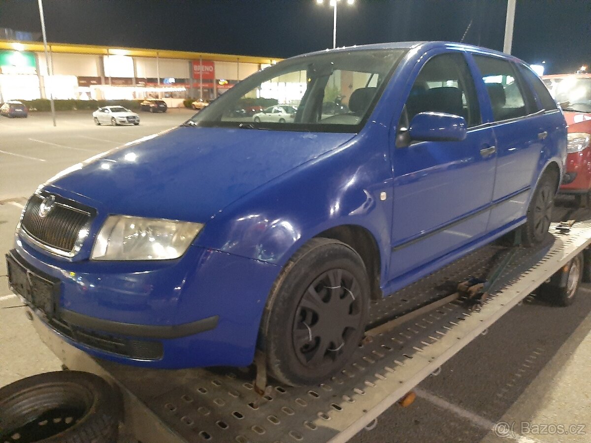 Škoda Fabia 1.4 16V 55kw Kombi Klima Model 2004