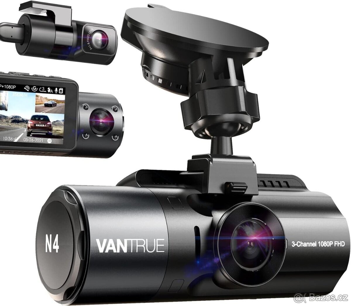 Vantrue N4 3kanálová kamera do auta/ 4K+1080P