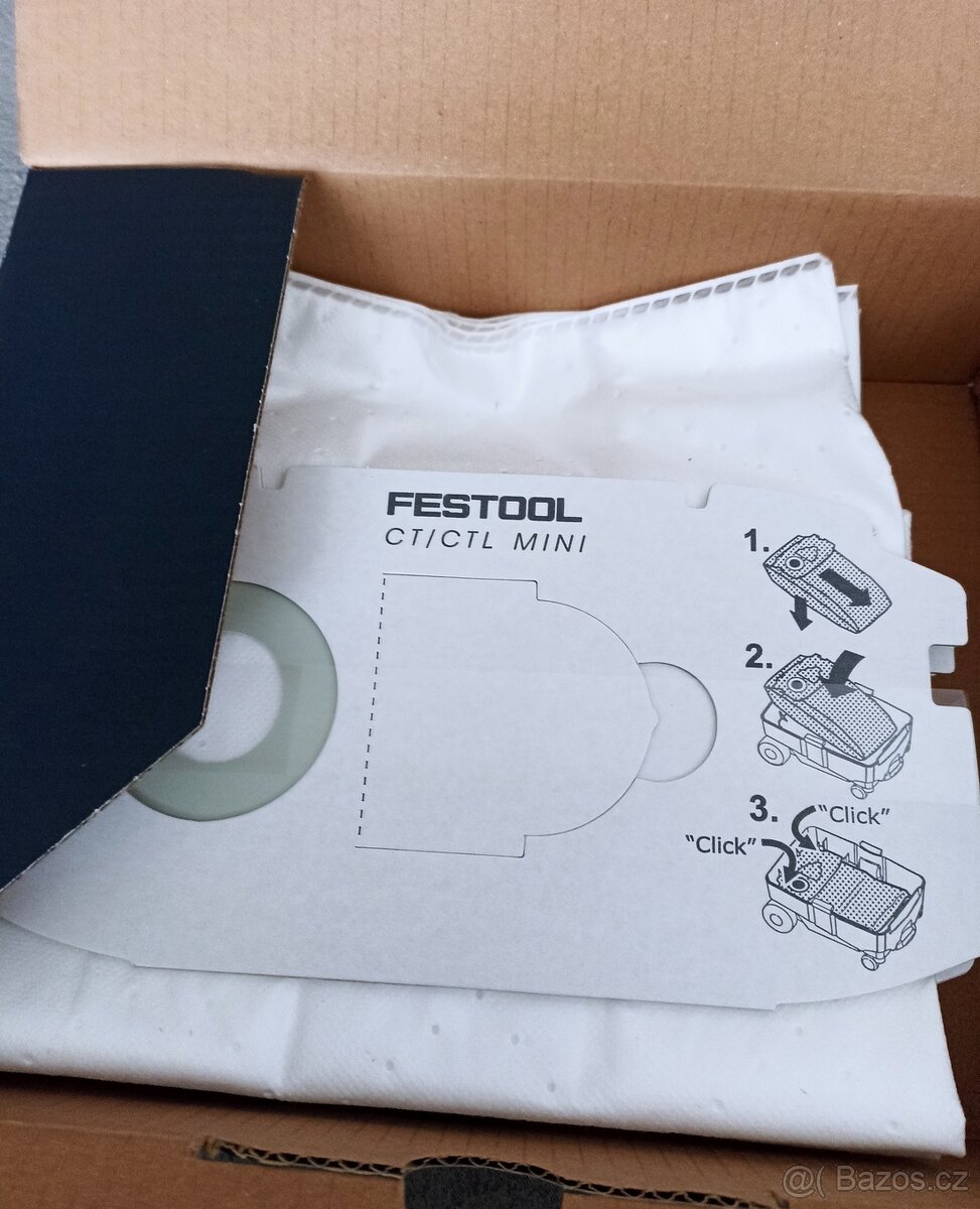 FITRAČNÍ SÁČKY FESTOOL SC - FI - CT MINI - 5 KUSŮ=