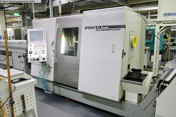 Soustruhy - CNC Sprint 42-8 linear