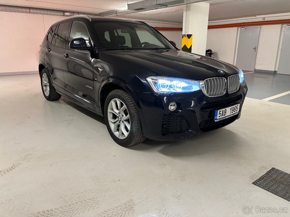 BMW X3 3.0d Mpaket 1.maj ČR servis