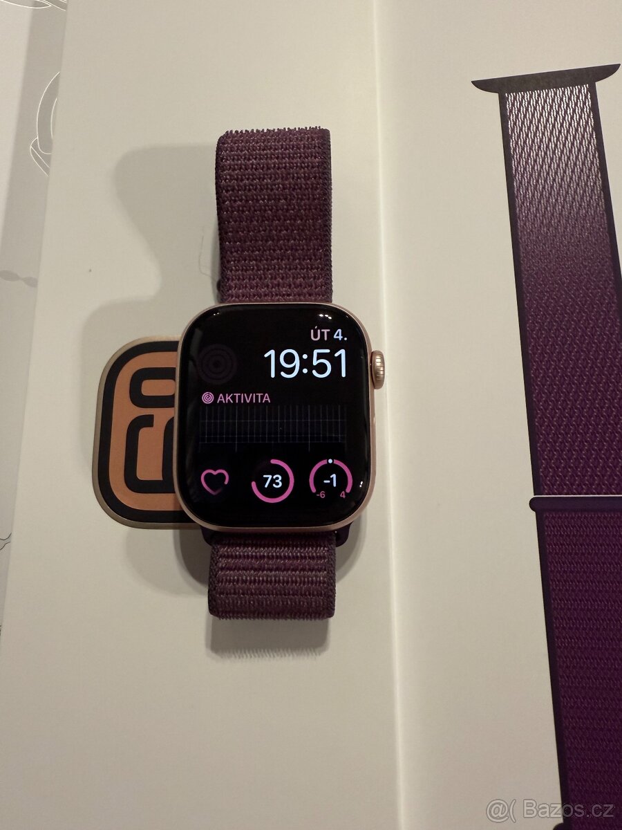 Apple Watch Series 10 42mm růžově zlatý hliník