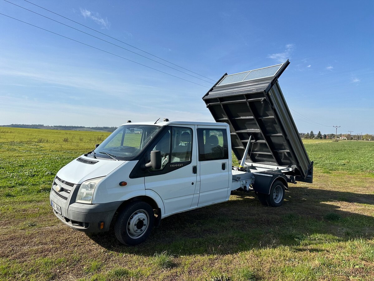 Ford Transit 2.4TD 7mist nový 3S sklápěč-sklopka