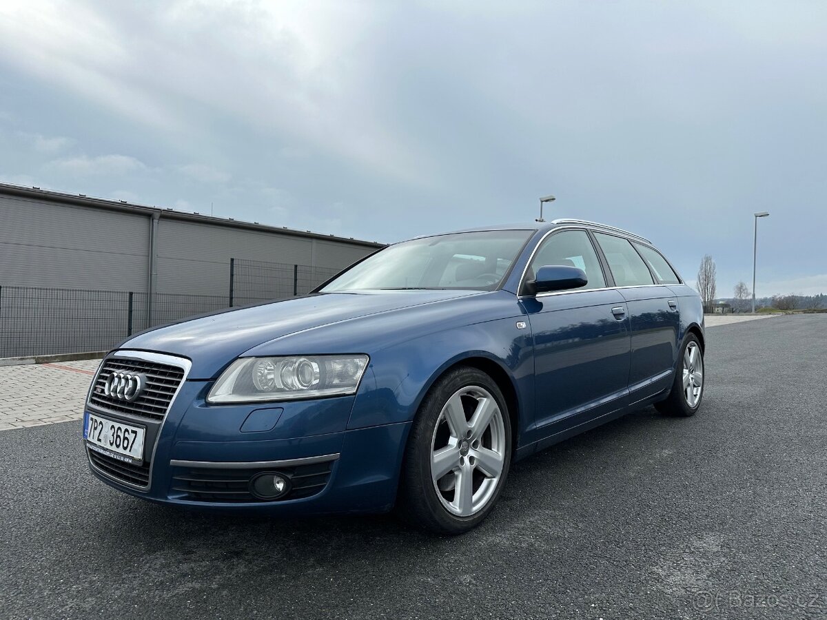 Audi A6 3.2 FSI S - line Avant, 188 kW, manuál, webasto