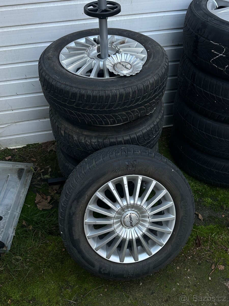 ALU kola Ronal včetně pneu 185/65 r14