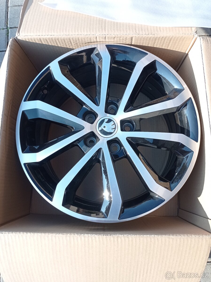 Fungl nové kusové al disky 16", 17", 18" originál Skoda