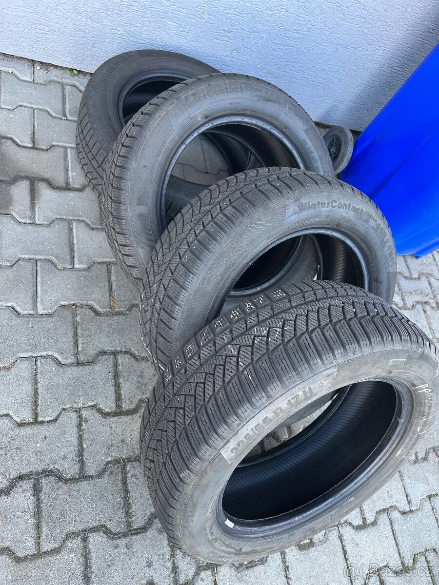 Sada zimních pneu 225 / 55 R17 Continental