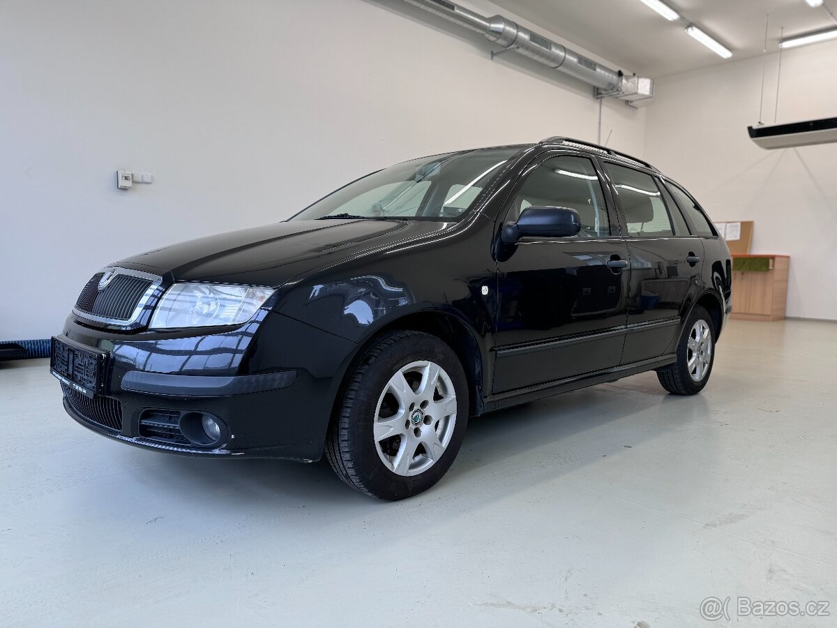 Škoda Fabia 1,4+55kw+ bez koroze+klimatizace