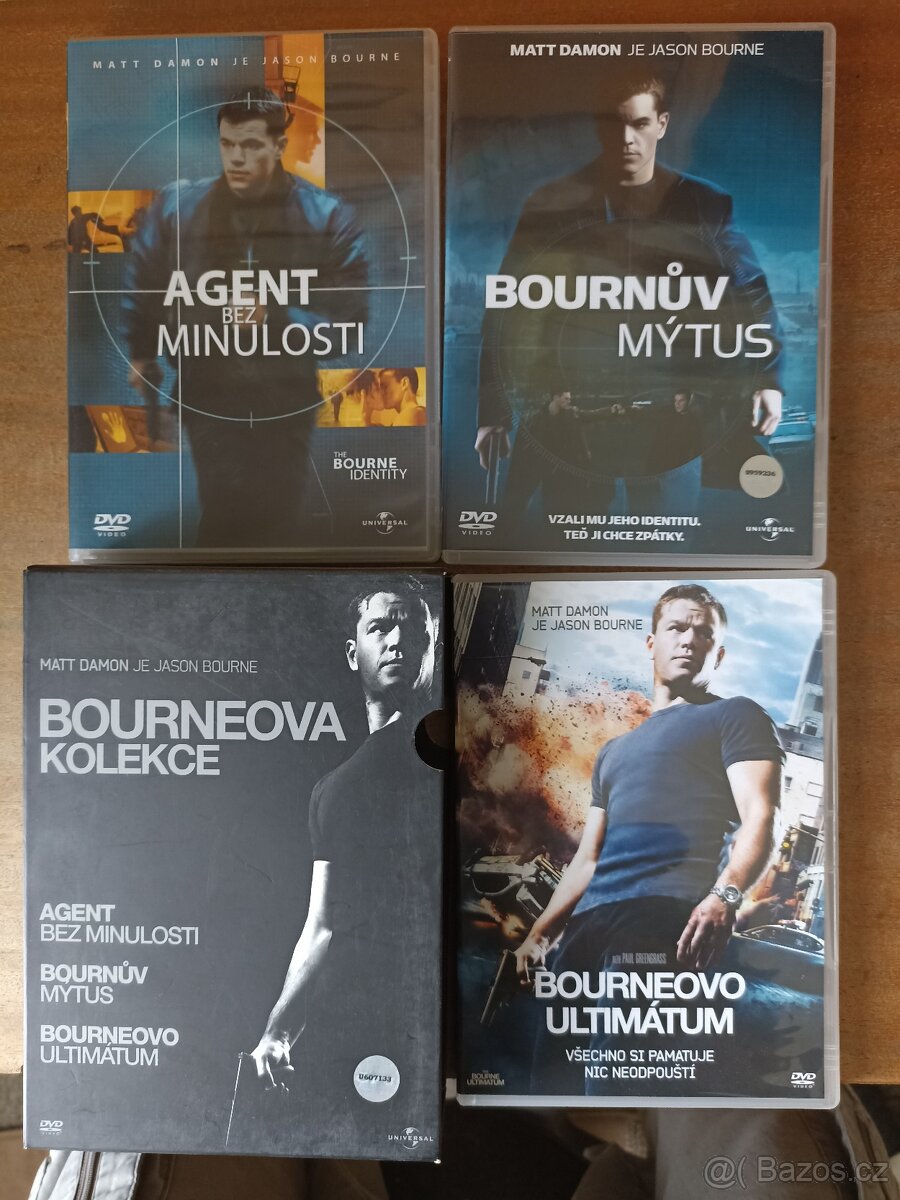 DVD trilogie Jason  bourne