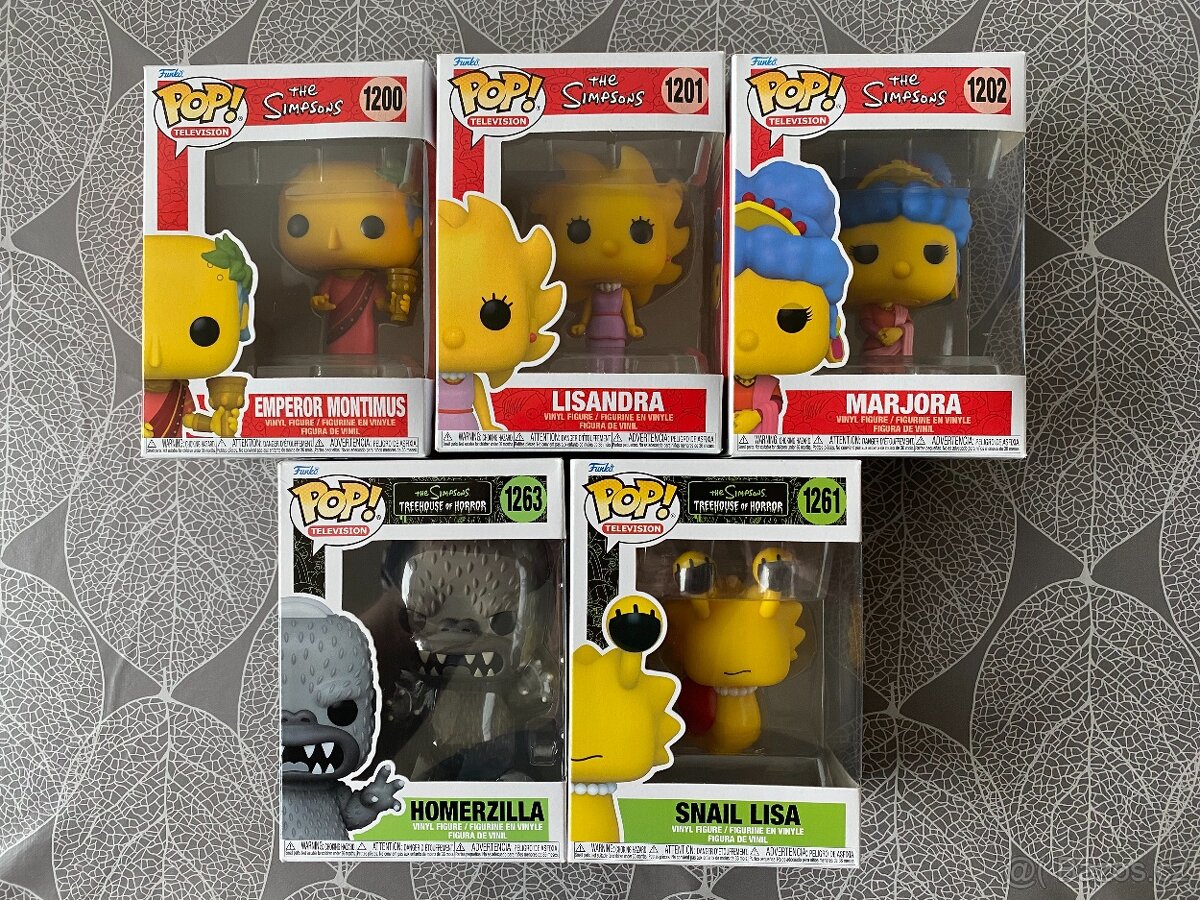 Nové figurky Funko Pop - The Simpsons - různé