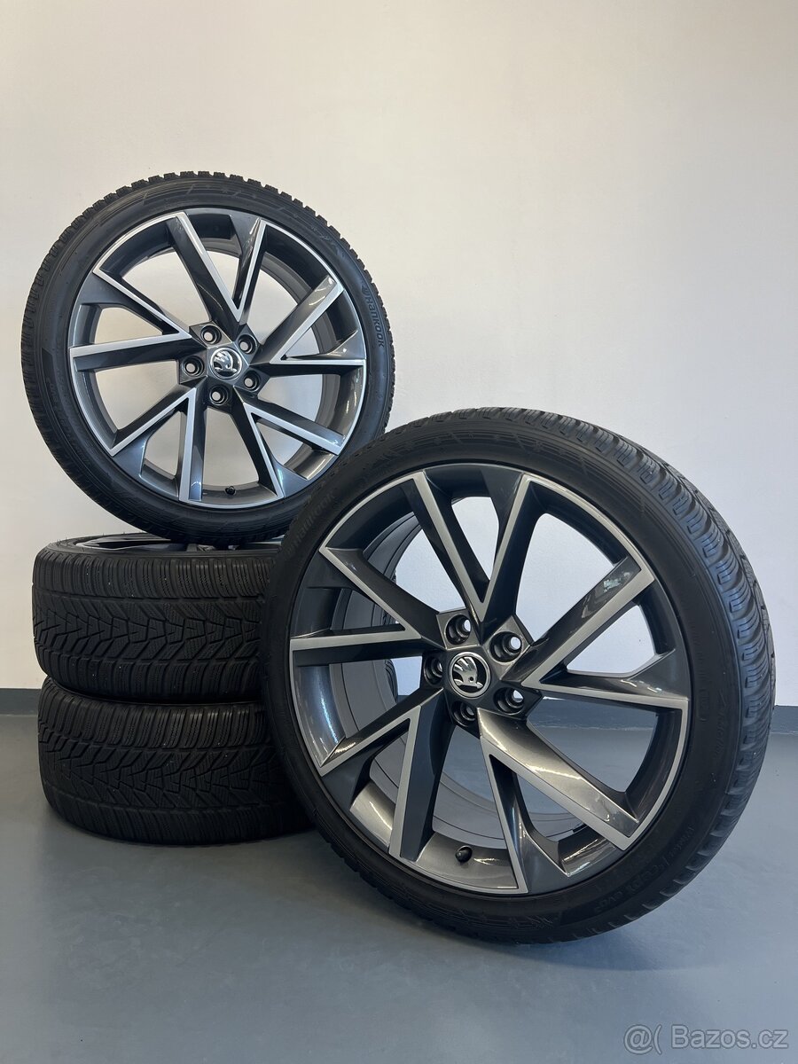 ❄️ Zimní alu kola Vega, Škoda Superb 3 Sportline, 5x112 r19