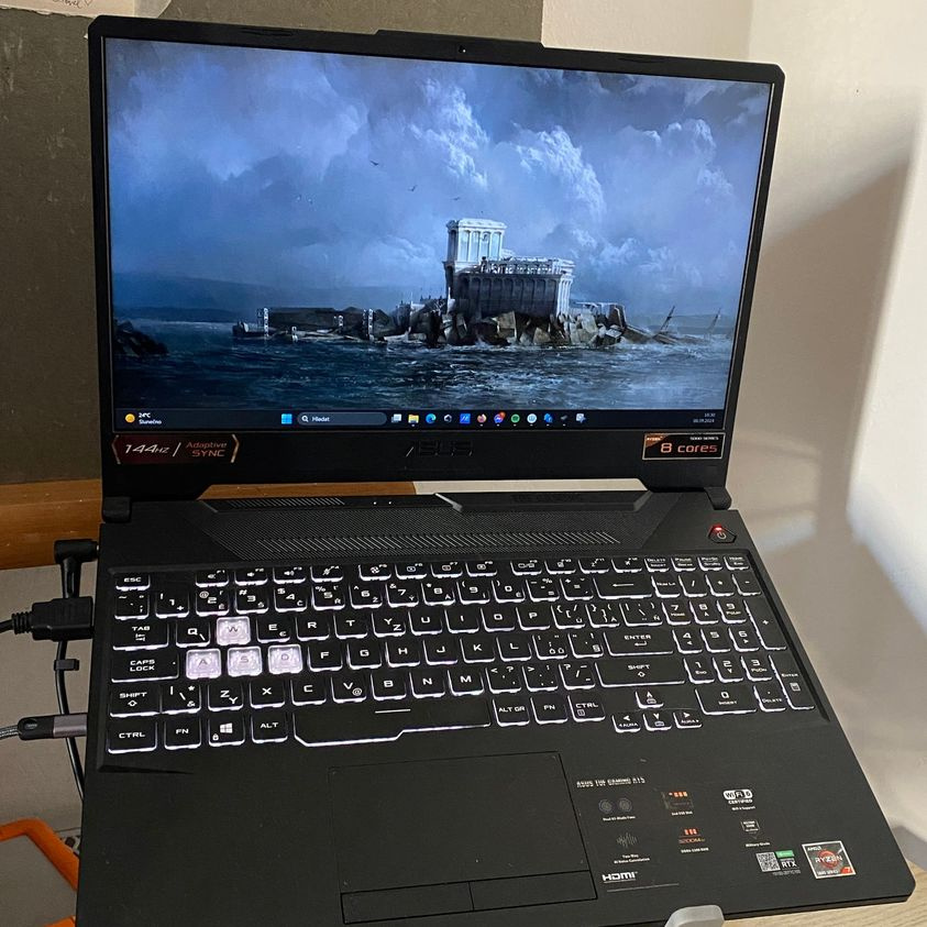 herní notebook ASUS TUF Gaming A15 FA506QR RTX 3070