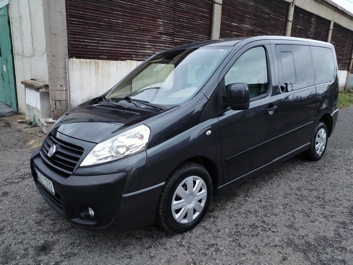 Fiat Scudo 2.0 JTD 120 multijet, 2008, 88kW, 6kvalt, 8 míst