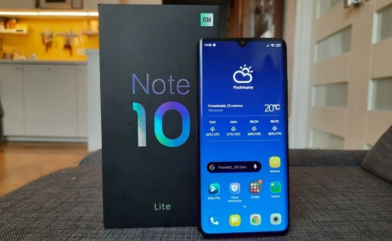 Xiaomi Mi Note 10 Lite, 6/128GB