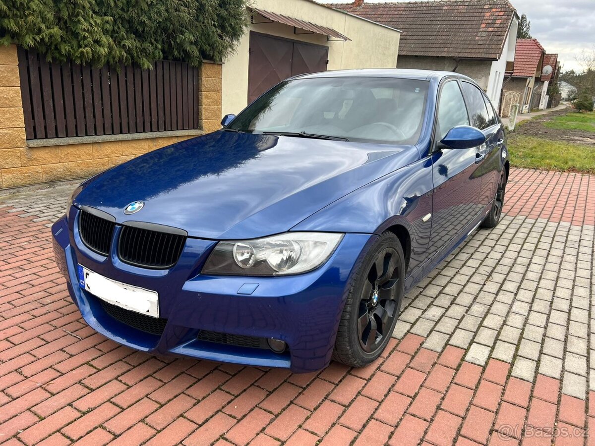 BMW e90 318d M47, ///M paket, navi, 17 alu