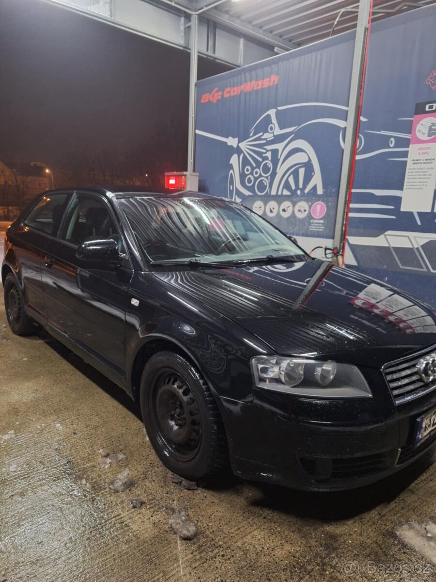 Audi A3 8P, 1.6 75 kW, rv. 2004