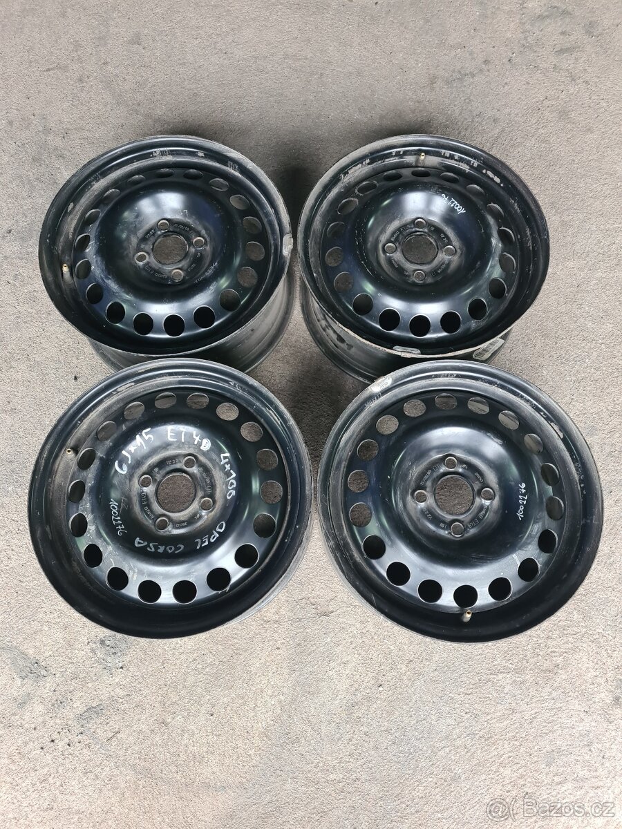 Plechy 4x100 R15 6J ET49